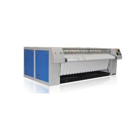 Textile Laundry Flatwork Ironer , Roller Ironing Machine 3100kg Weight DN20mm Water Trap